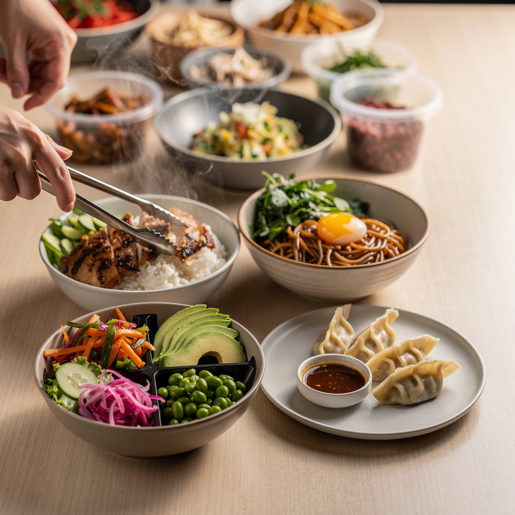 Fortune Restaurant menu overview - Asian fusion bowls and fresh ingredients in New York