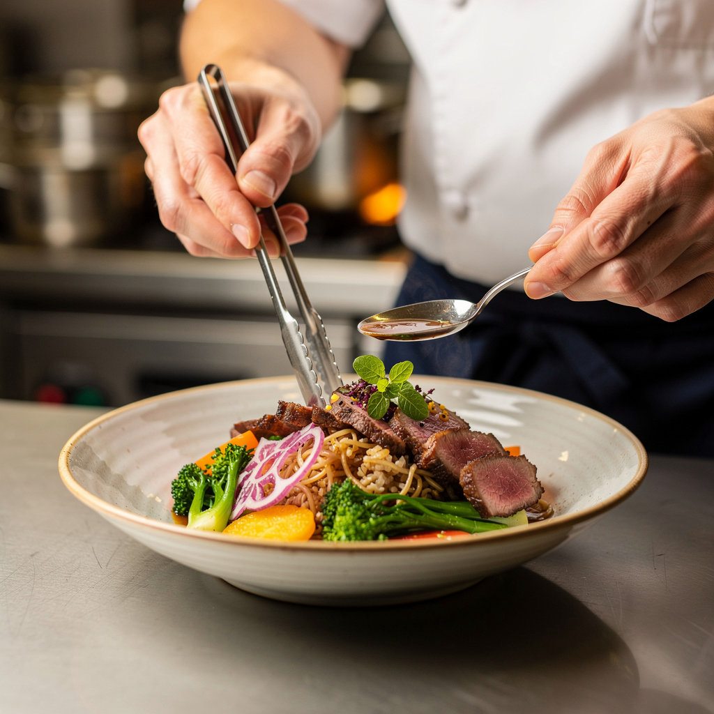 Fortune restaurant team serving fresh Asian fusion meals in Midtown West, New York