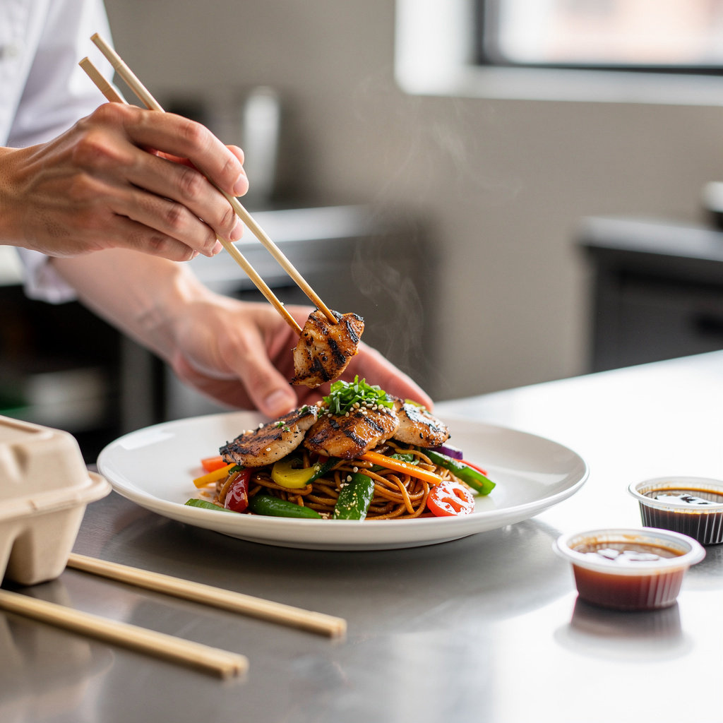 Fortune fast-casual Asian fusion dining experience with customizable healthy bowls